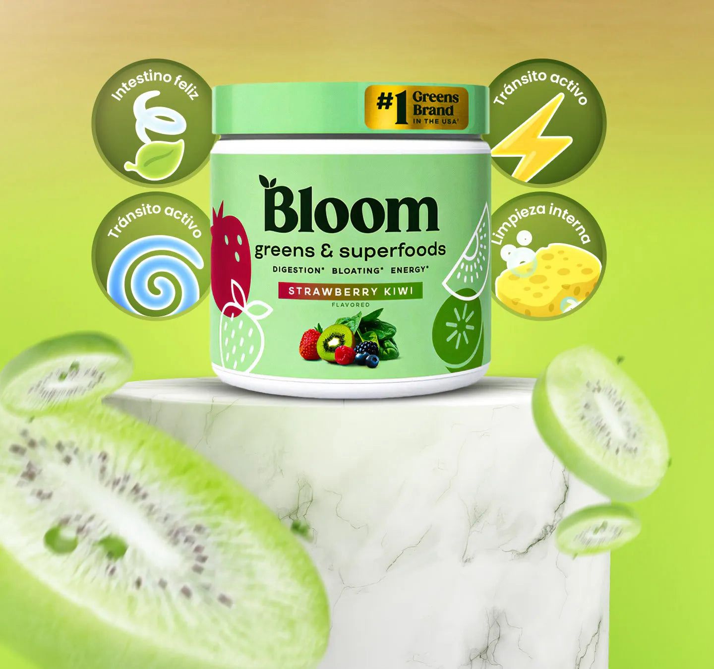 BLOOM-jugo verde